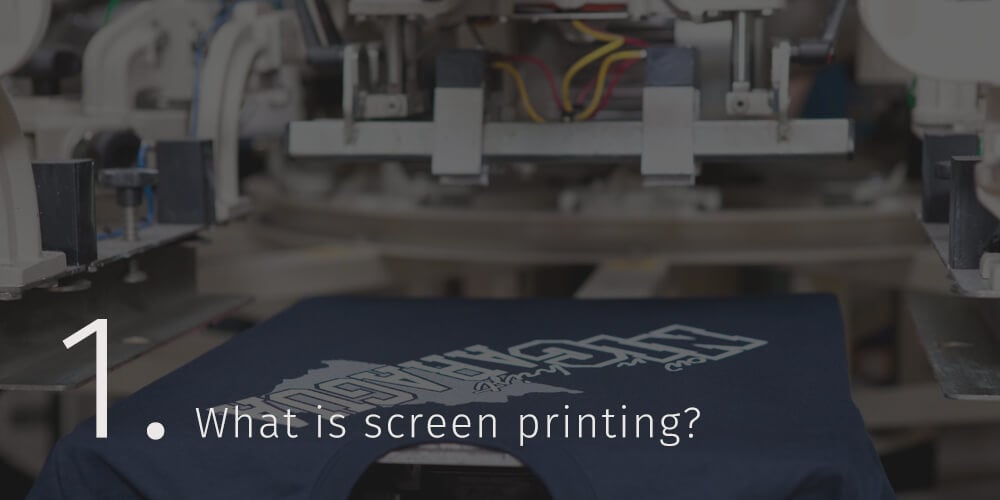 printed screen printing image