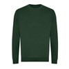 Organic sweatshirt -Bottlegreen