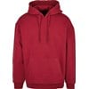 Basic oversize hoodie BB006 Burgundy