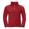 ¼ zip outdoor fleece Classic Red