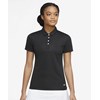 Nike Women’s victory solid golf polo shirt -Black/White