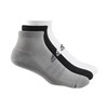 adidas® 3-pack golf ankle socks AD042 Black/White/Grey