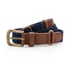 Asquith & Fox Faux Leather and Canvas Belt AQ902