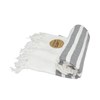 ARTG® Hamamzz® dalaman towel AR053 White/Light Grey