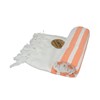 ARTG® Hamamzz® dalaman towel AR053 White/Orange