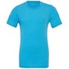 Unisex triblend crew neck t-shirt Ice Blue Triblend