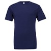 Unisex triblend crew neck t-shirt Navy Triblend