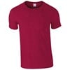 Softstyle® adult ringspun t-shirt Antique Cherry Red