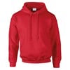 DryBlend® adult hooded sweatshirt Red