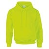 DryBlend® adult hooded sweatshirt Safety Green