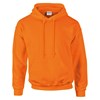 DryBlend® adult hooded sweatshirt Safety Orange