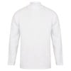 Long sleeve roll neck top White