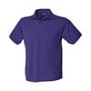 65/35 Classic piqué polo shirt Purple