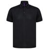Recycled polyester polo shirt HB465 Black