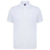 Recycled polyester polo shirt HB465 White