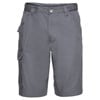 Polycotton twill workwear shorts Convoy Grey