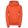 Kids hooded sweatshirt Orange