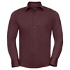 Long sleeve easycare fitted shirt Port