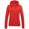 Girlie college hoodie Fire Red