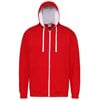 Varsity zoodie JH053FRAW2XL Fire Red/   Arctic White