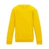 Kids AWDis sweatshirt Sun Yellow*