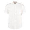 Business shirt short sleeved White