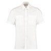 Pilot shirt short sleeved White