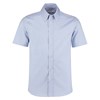 Tailored fit premium Oxford shirt short sleeve Light Blue