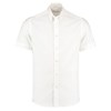 Tailored fit premium Oxford shirt short sleeve White
