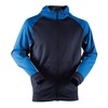Panelled sports hoodie Navy/ Royal/ White