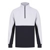 1/4 Tracksuit top  Navy/White