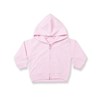 Zip-through hoodie Pale Pink