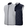 Reversible golf vest NK318 Obsidian/ Sky Grey/ Sky Grey