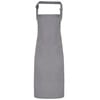 Waterproof bib apron PR115DGRE Dark Grey