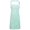 Colours bip apron with pocket Aqua