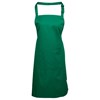 Colours bip apron with pocket Emerald