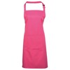 Colours bip apron with pocket Hot Pink