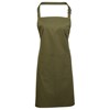 Colours bip apron with pocket Olive