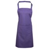 Colours bip apron with pocket Purple