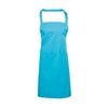 Colours bip apron with pocket Turquoise