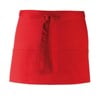 Colours 3 pocket apron Red