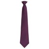 Colours fashion clip tie Purple