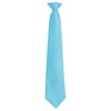 Colours fashion clip tie Turquoise