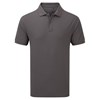 Unisex short sleeve polo shirt, powered by HeiQ Viroblock PR995 Dark Grey