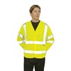 Portwest High Visibility Two Band & Brace Safety Work Jacket -Yellow