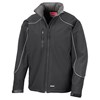 Hooded softshell jacket R118ABKBK2XL Black