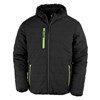 Result Genuine Recycled black compass padded winter jacket R240X