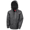 Work-Guard denim texture rugged jacket Black