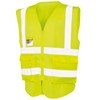 Executive cool mesh safety vest R479X Fluorescent Yellow