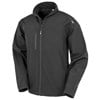 Recycled 3-layer printable softshell jacket R900X Black